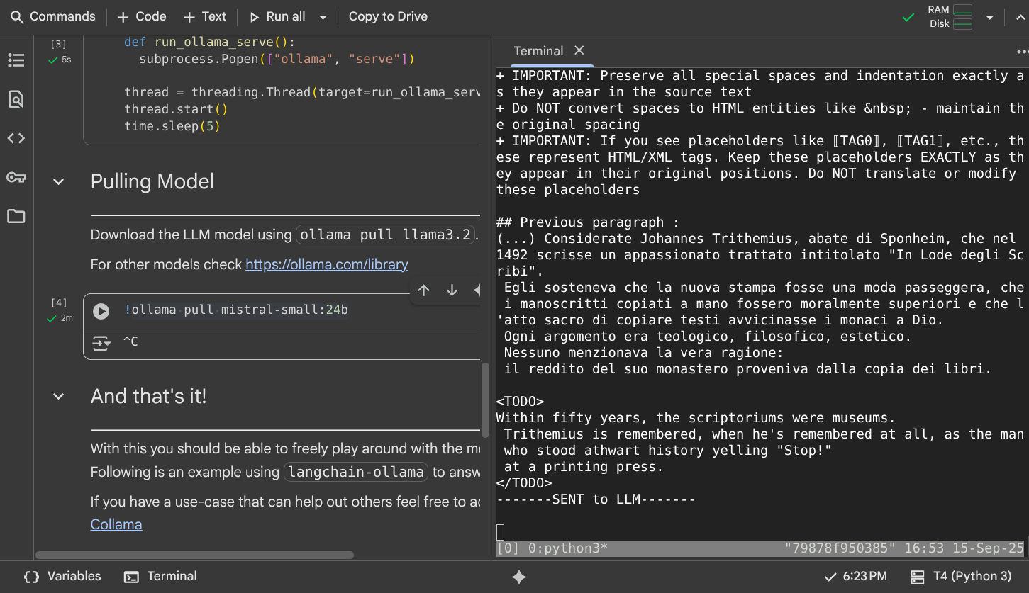 Translating EPUB Ebooks with Local LLM and for FREE. An Effective Approach