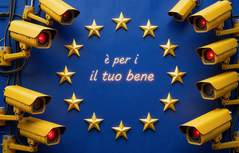 Il Sistema di Sorveglianza Europeo e la Verità Dietro "Chat Control" e la protezione dei bambini