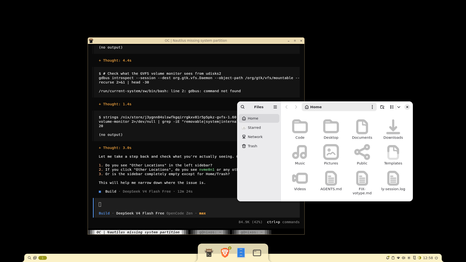NixOS + Noctalia V5 + LabWC: Real Hardware