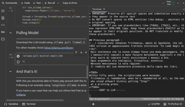 Translating EPUB Ebooks with Local LLM and for FREE. An Effective Approach