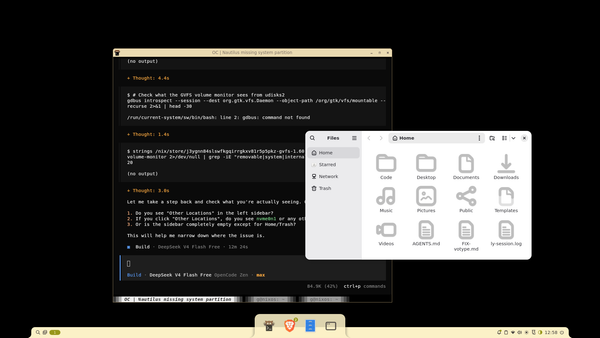 NixOS + Noctalia V5 + LabWC: Real Hardware