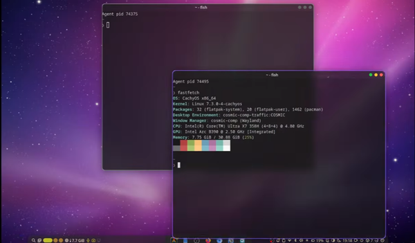 My Second Attempt at a Minimalist Linux Desktop: cosmic-comp + noctalia